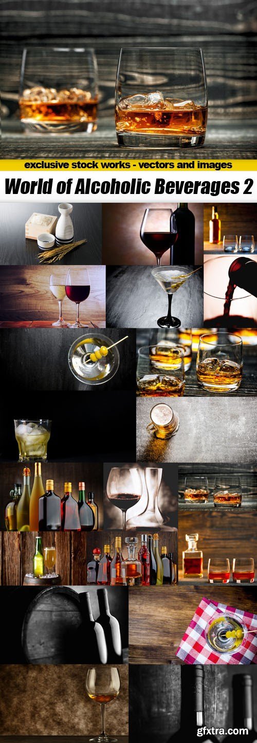 World of Alcoholic Beverages 2 - 20xUHQ JPEG