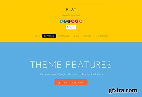 Themify - Flat v2.4.9 - WordPress Theme
