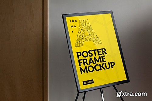 PSD Mock-Up - Frame Poster - May 2016