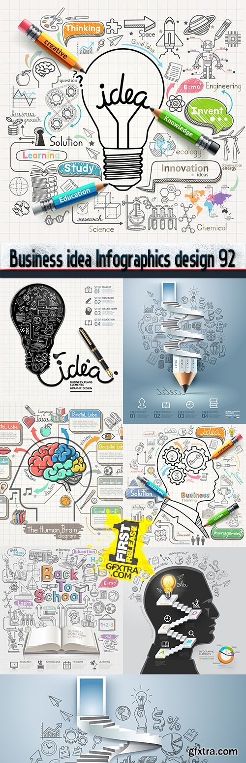 Business idea Infographics design 92