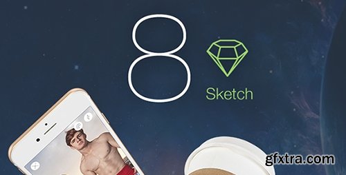 ThemeForest - 8 Color - Sketch Mobile UI Kit - 12453336