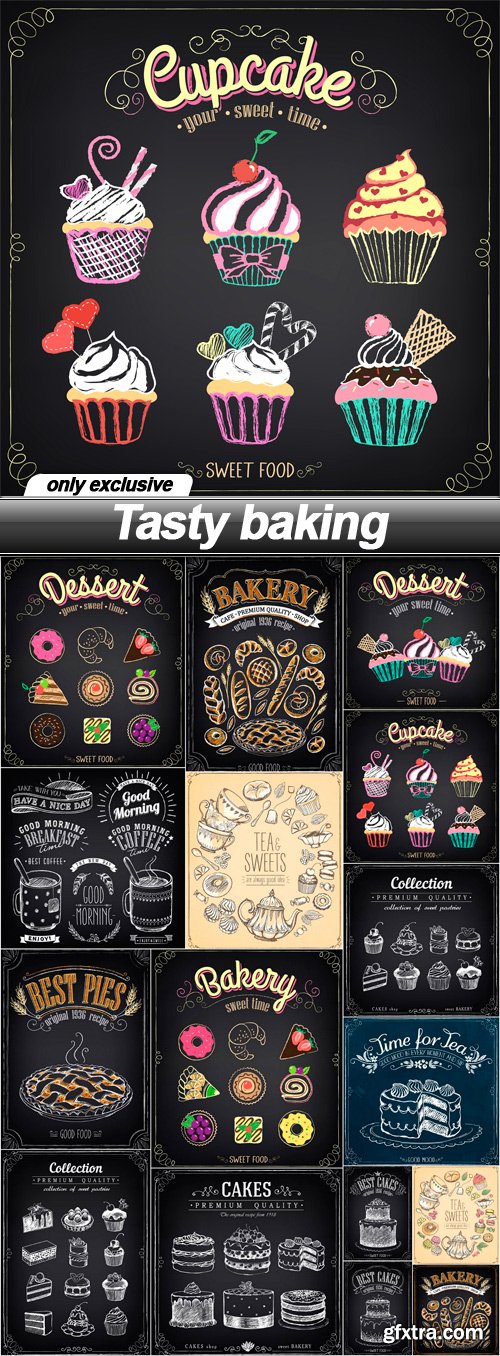 Tasty baking - 16 EPS