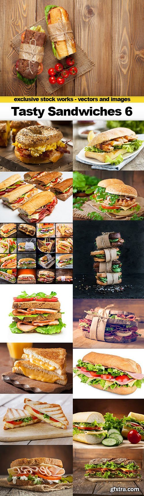 Tasty Sandwiches 6 - 15xUHQ JPEG