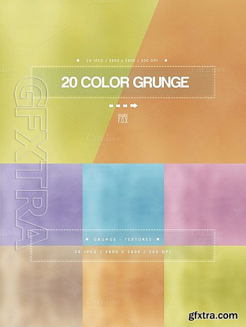 CM - 20 Color Grunge Texture 671450