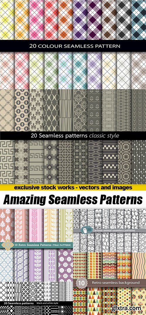Amazing Seamless Patterns - 15xEPS