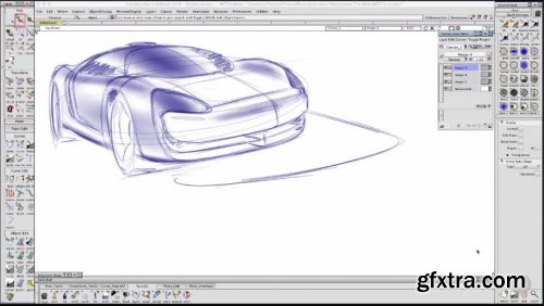 Sketching a Sports Car Using Autodesk Alias