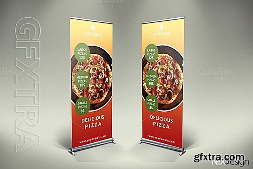 CM - Pizza Roll-Up Banner V39 672031