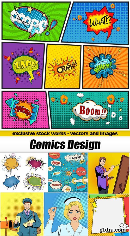 Comics Design - 25xEPS