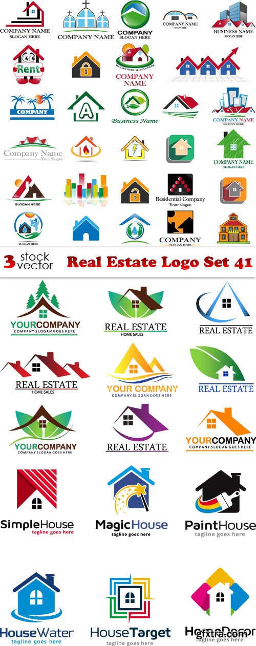 Vectors - Real Estate Logo Set 41