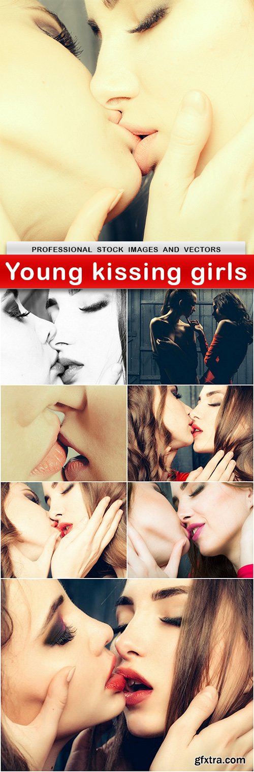 Young kissing girls - 8 UHQ JPEG