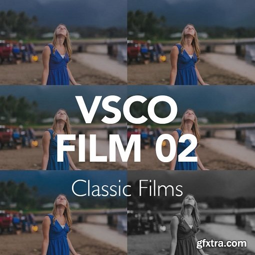 VSCO Film LUTs 02 for After Effects, Premiere, PS, Resolve and FCPX (Win/Mac)