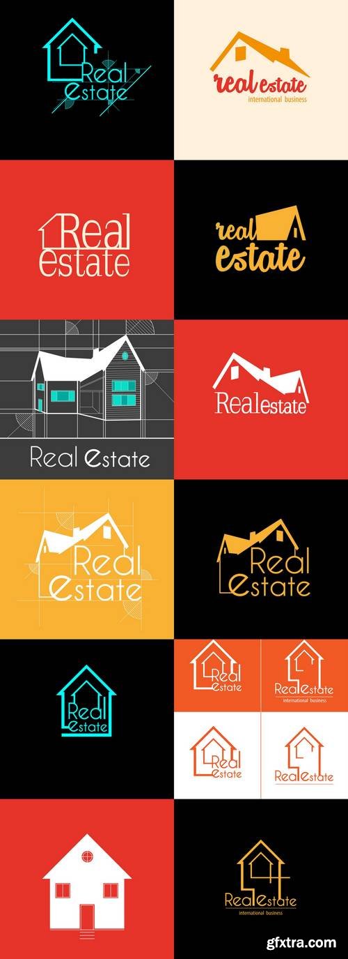 Real Estate Logo Set