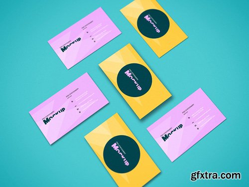 PSD Mock-Up - Perspective Business Cards