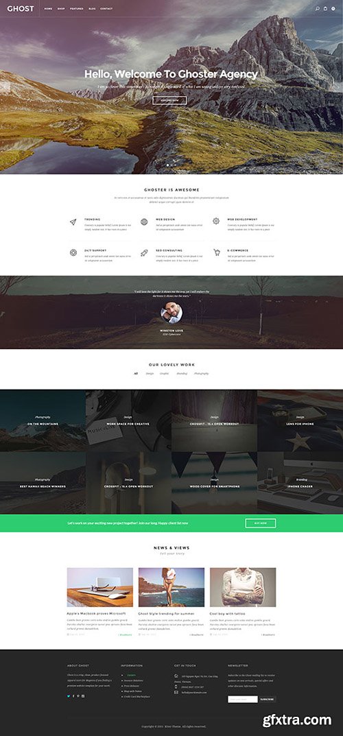 ZooTemplate - ZT Ghoster v1.0.0 - Multi-purpose Responsive Joomla 3.x Template