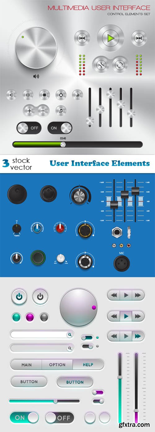 Vectors - User Interface Elements