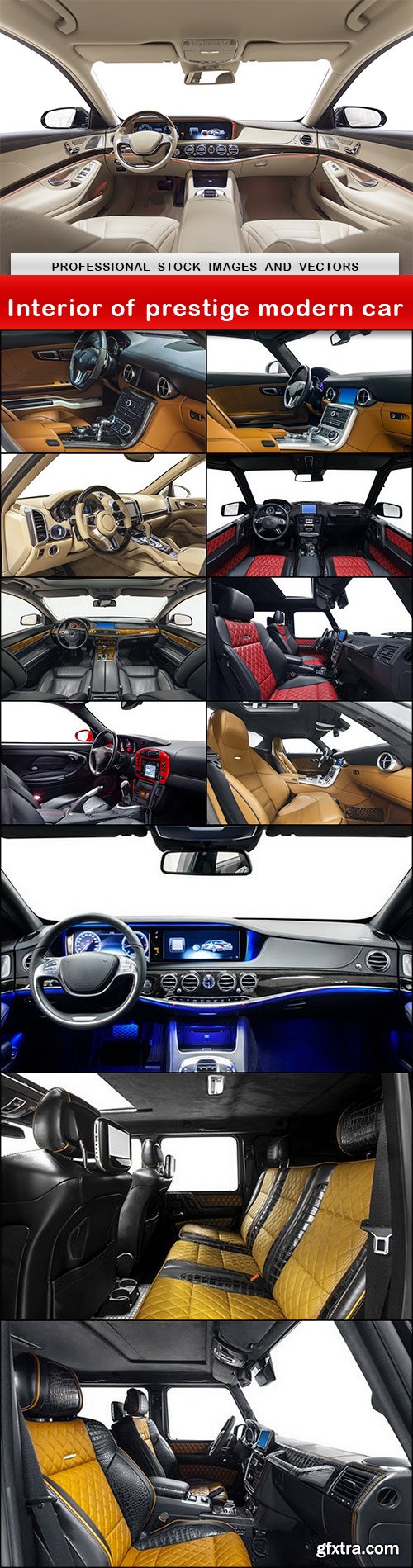 Interior of prestige modern car - 12 UHQ JPEG