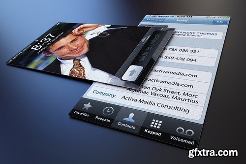 CM - Iphone Business Card - 190684