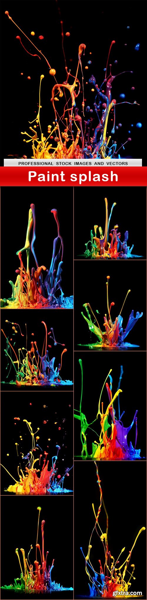 Paint splash - 9 UHQ JPEG