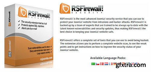 RSFirewall! v2.10.2 - The Most Advanced Security Extension For Joomla 3.x