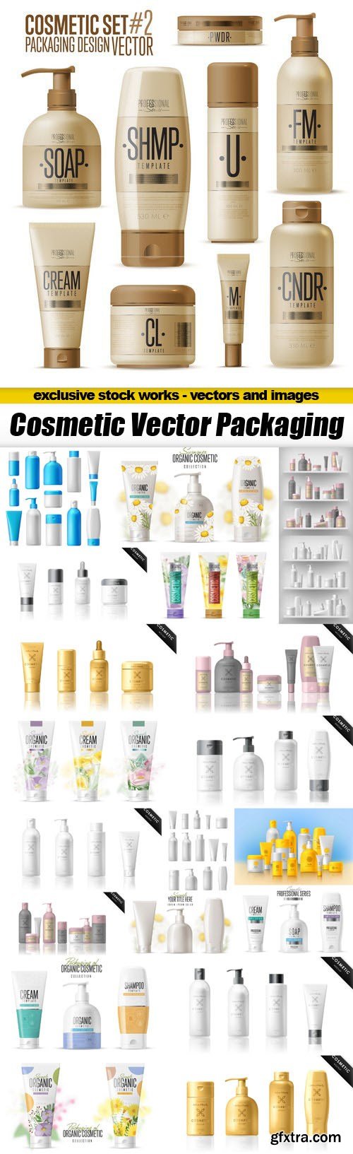 Cosmetic Vector Packaging - 21xEPS