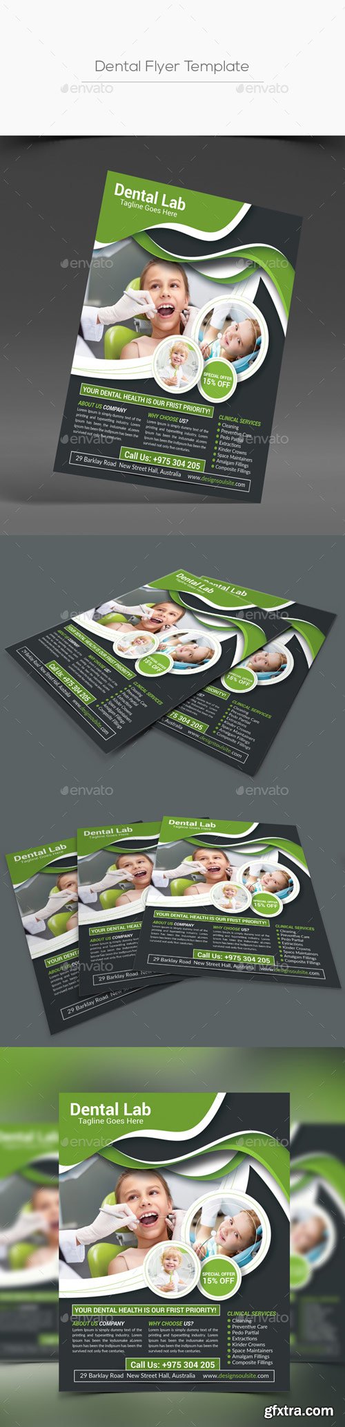GraphicRiver - Dental Flyer Template - 16439320