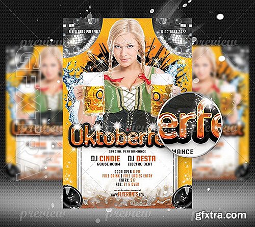 Oktoberfest Flyer Template 1469