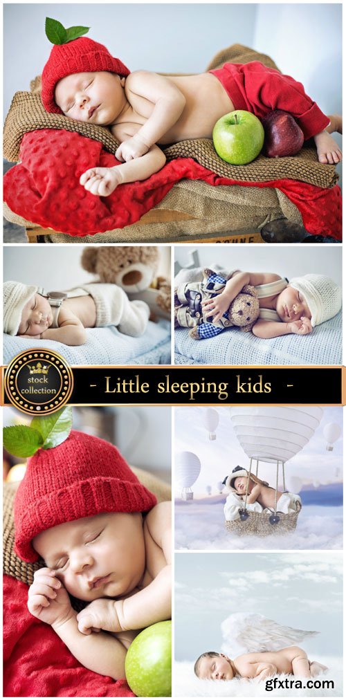 Little Sleeping Kids 6xJPG