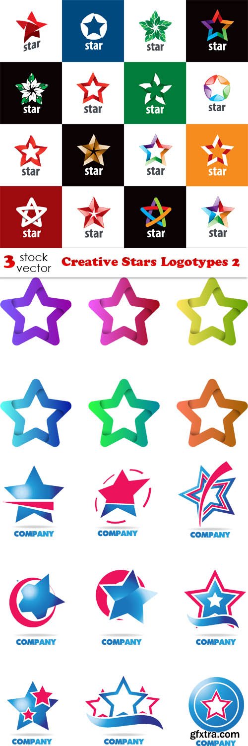 Vectors - Creative Stars Logotypes 2