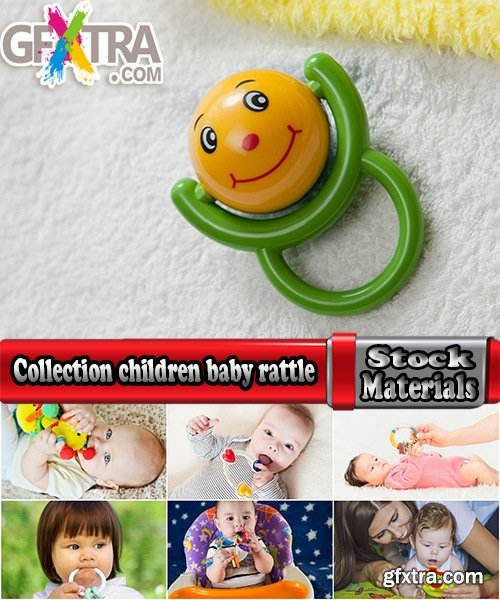 Collection children baby rattle with a children\'s toy 25 HQ Jpeg