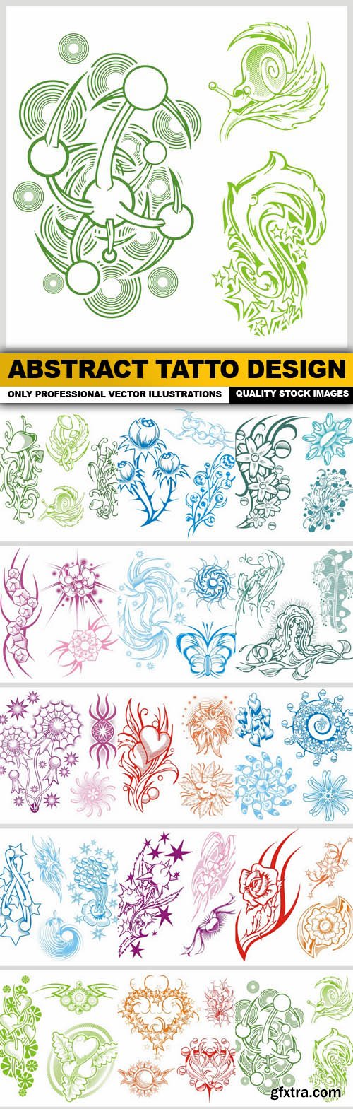 Abstract Tatto Design - 15 Vector