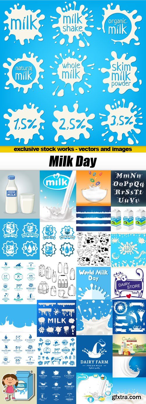 Milk Day - 25xEPS