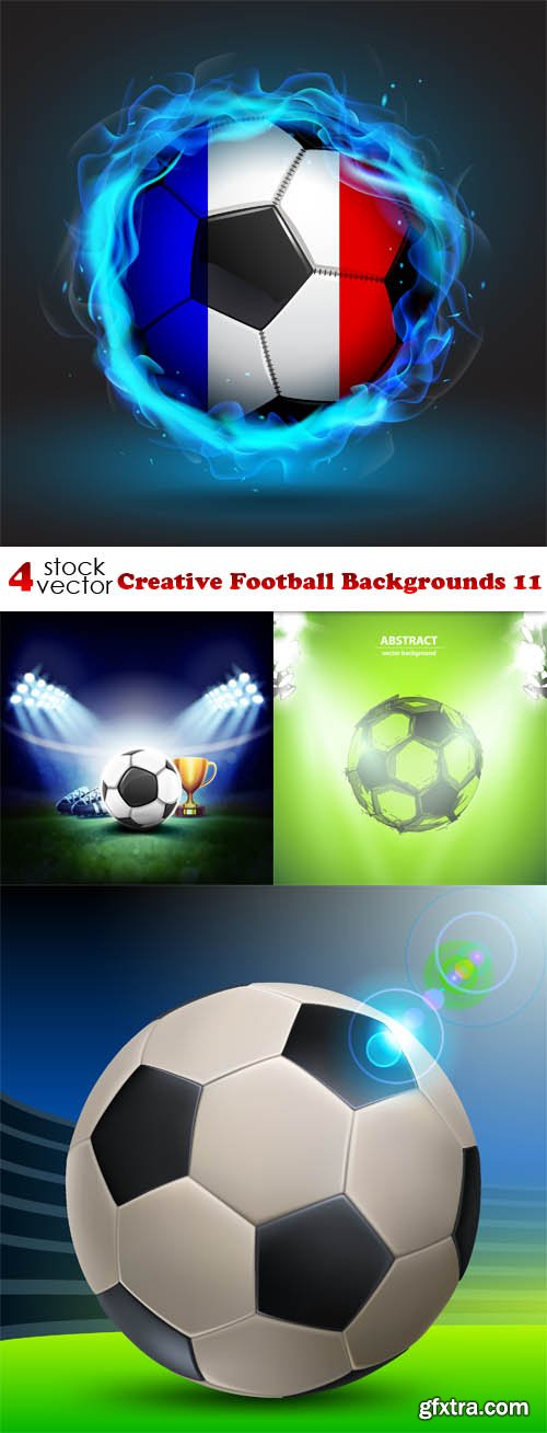 Vectors - Creative Football Backgrounds 11