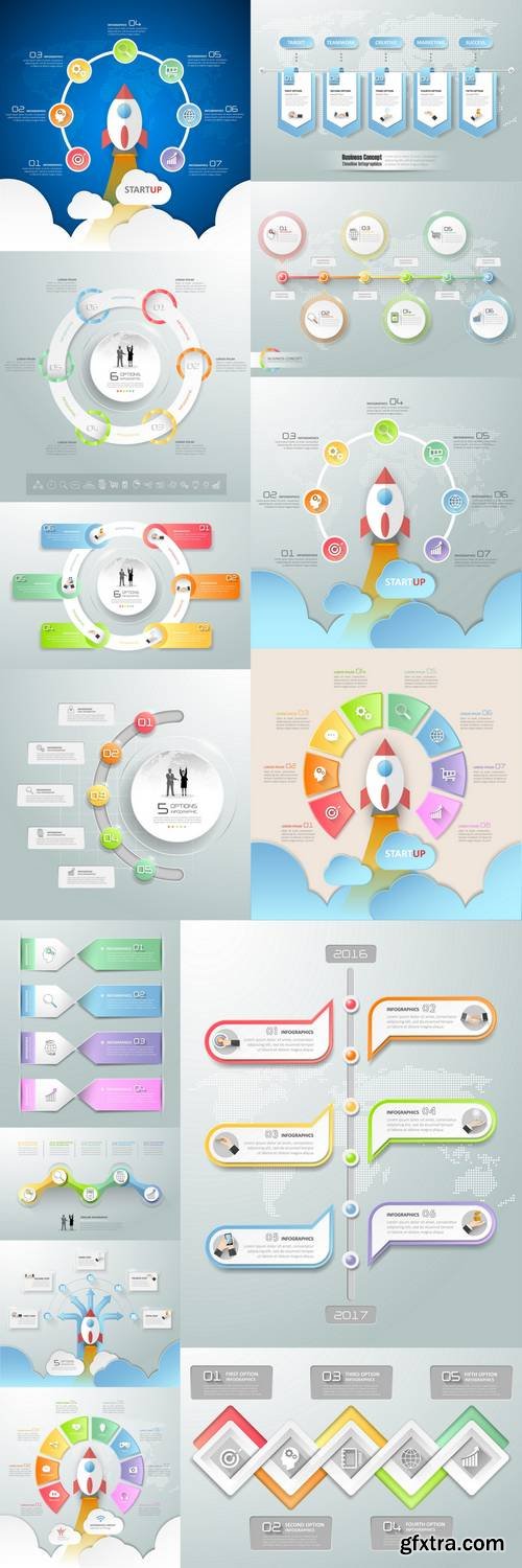 Design Business Concept Infographics