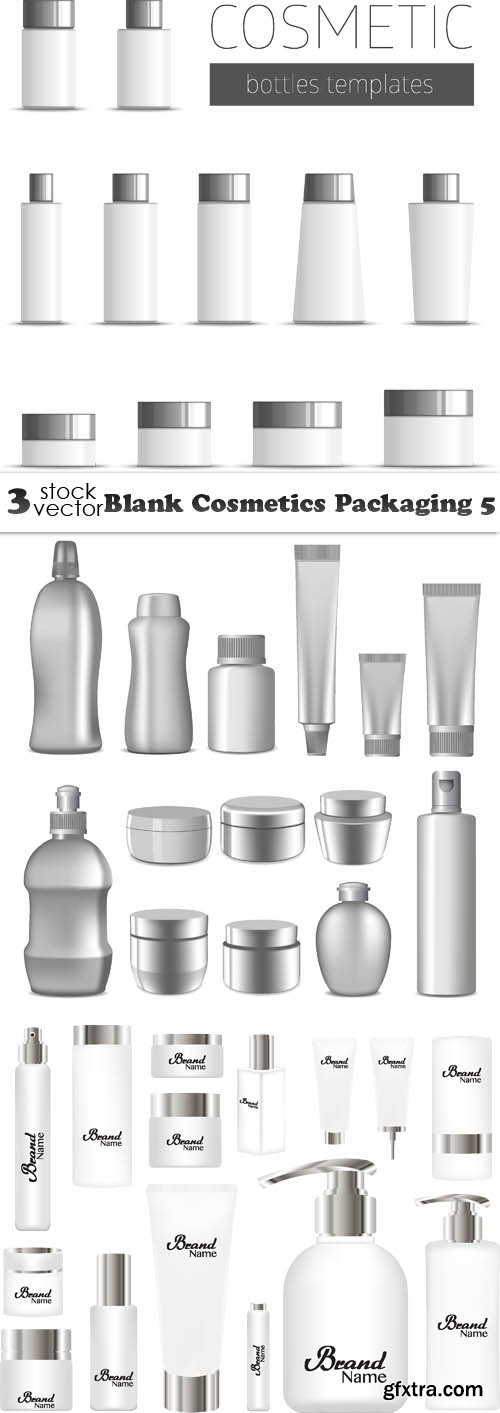 Vectors - Blank Cosmetics Packaging 5
