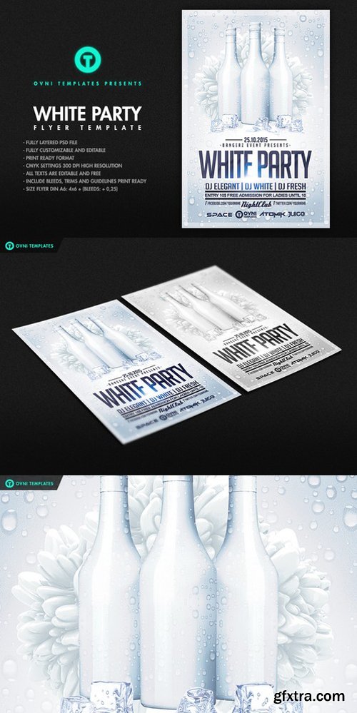 CM - WHITE PARTY Flyer Template 691894