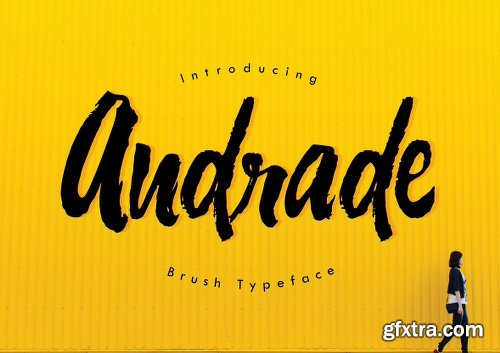 CreativeMarket Andrade Typeface 730640