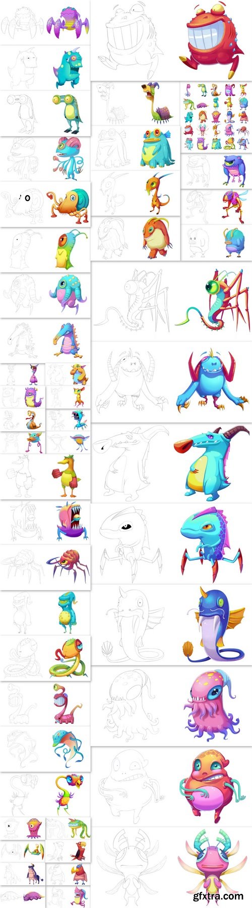 Monster Creature Character Design