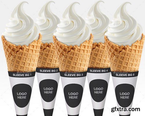 GraphicRiver - Packaging Mock Up Ice Cream / Yogurt Cup / Cone 16508063