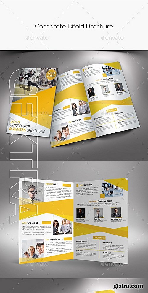 GraphicRiver - Corporate Bifold Brochure 10427485