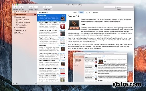 Feeder 3.2.5 (Mac OS X)