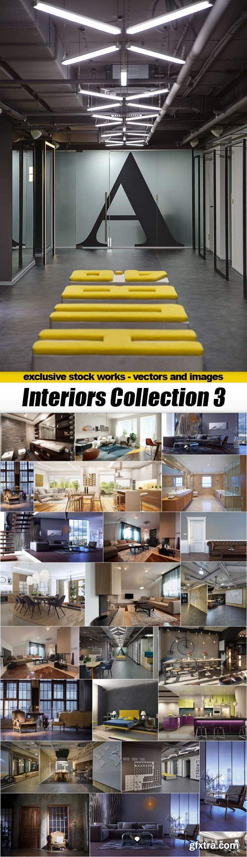 Interiors Collection 3 - 25xUHQ JPEG