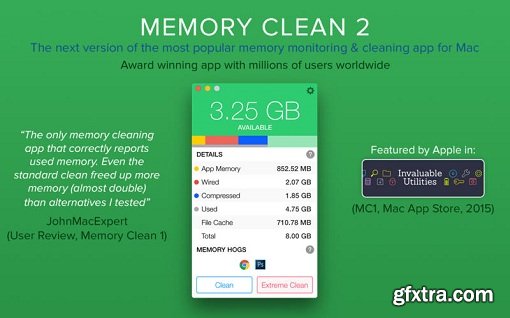 Memory Clean 2 v1.1 (Mac OS X)