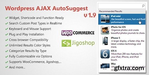 CodeCanyon - WordPress AJAX Search & AutoSuggest Plugin v1.9.8 - 4248819
