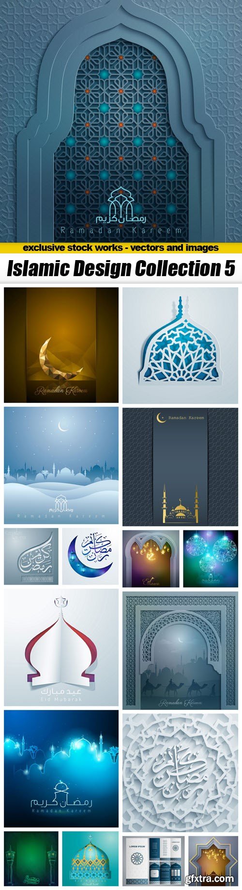 Islamic Design Collection 5 - 15xEPS