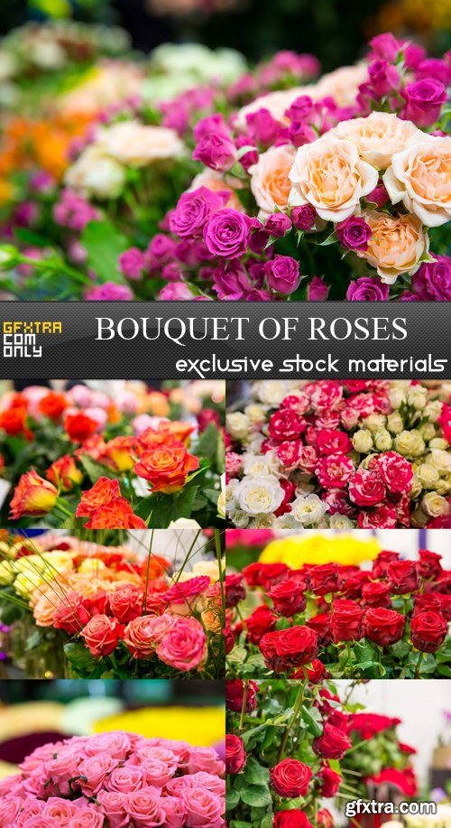 Bouquet of Roses - 7 UHQ JPEG