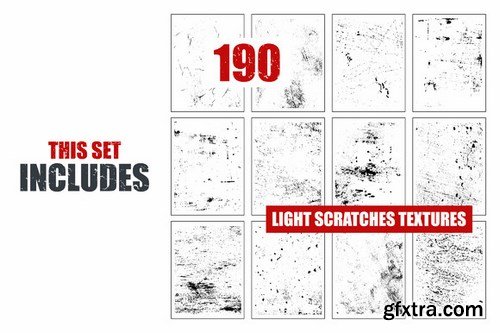CM - 190 Light Scratches Textures 668170