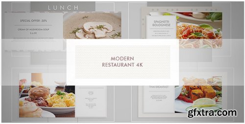 Videohive Modern Restaurant 16297909