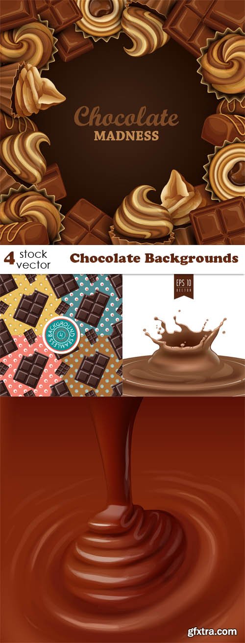 Vectors - Chocolate Backgrounds