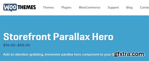 WooThemes - Storefront Parallax Hero v1.5.2