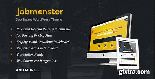 ThemeForest - Jobmonster v3.1.2 - Job Board WordPress Theme - 10965446